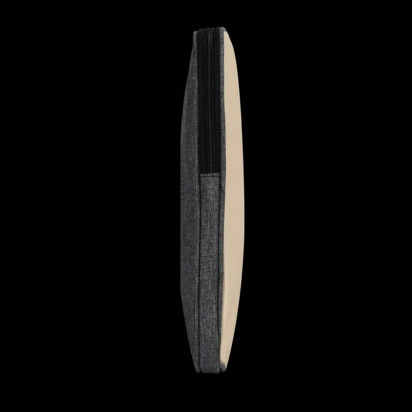 Minimalist back view of the water-resistant Tan Blank Slate sleeve from the Classified Bag collection.